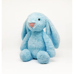 Light Blue Plush Bunny | Soft Snuggle Toy