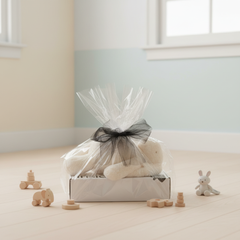 Hummingbird Comfort Bundle – Personalized Minky Blanket, Bunny Plush & Buddy Blanket