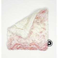 Candyfloss/Ivory Buddy Blanket | Two‑Tone Baby Lovey