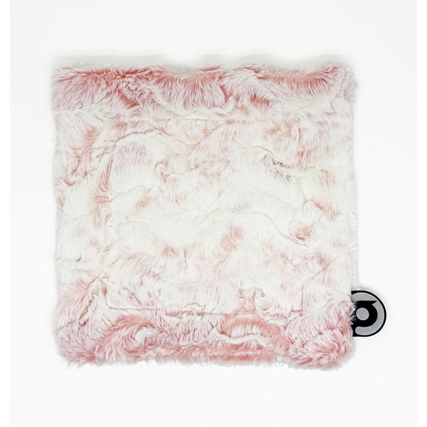 Candyfloss/Ivory Buddy Blanket | Two‑Tone Baby Lovey