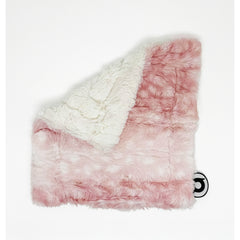 Dusty Rose/Ivory Buddy Blanket | Soft Comfort Lovey