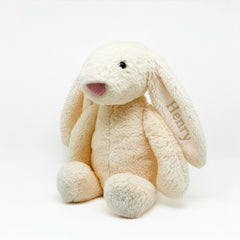 Ivory Plush Bunny | Soft Cuddly Toy