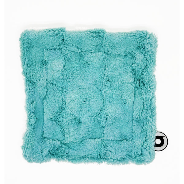 Teal/Ivory Buddy Blanket | Plush Two‑Tone Lovey