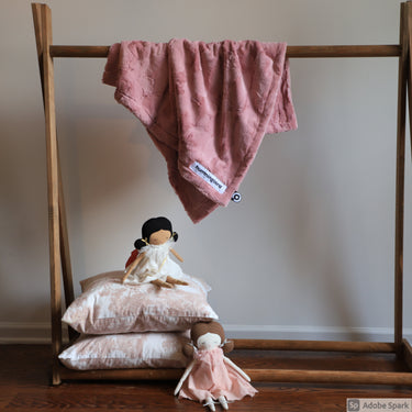 Minky Blanket Bliss | Pink Sherbet